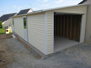 Garage 1 pente PVC 337x1005