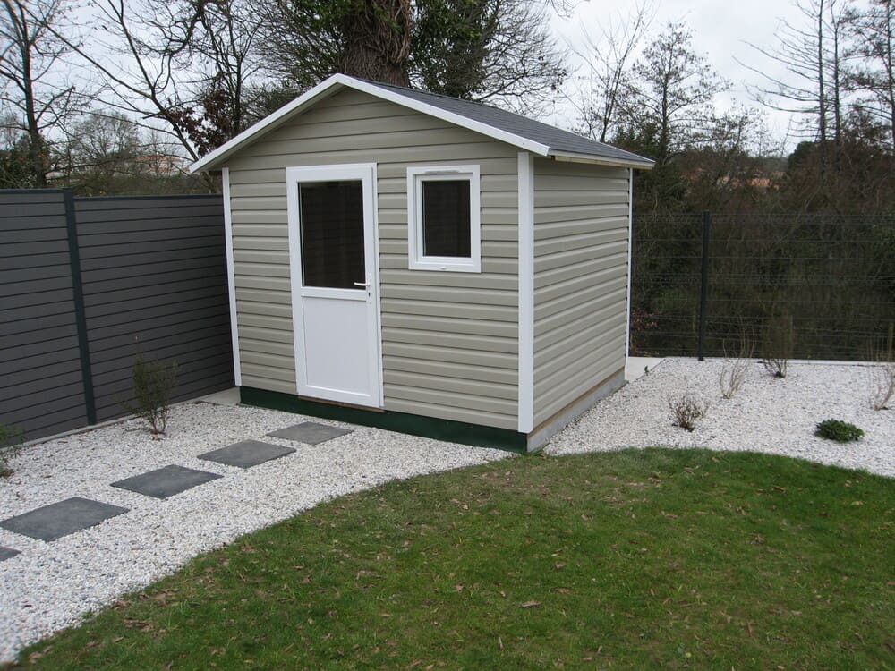 abri bois pvc 2m97x2m45