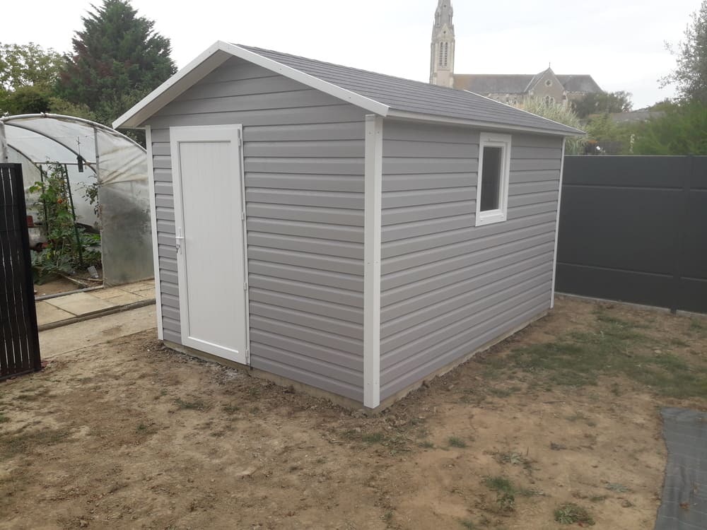 abri de jardin 2m57x3m65