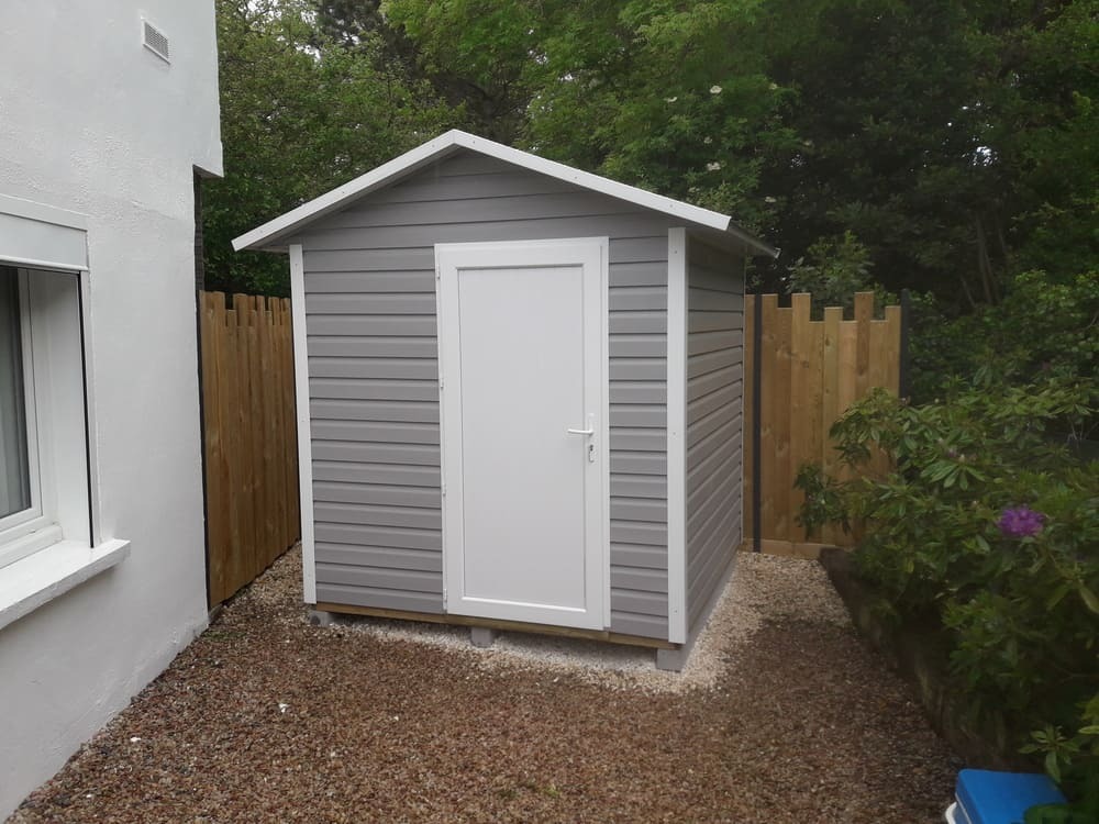 abri de jardin 4m sans entretien 2m17x2m05