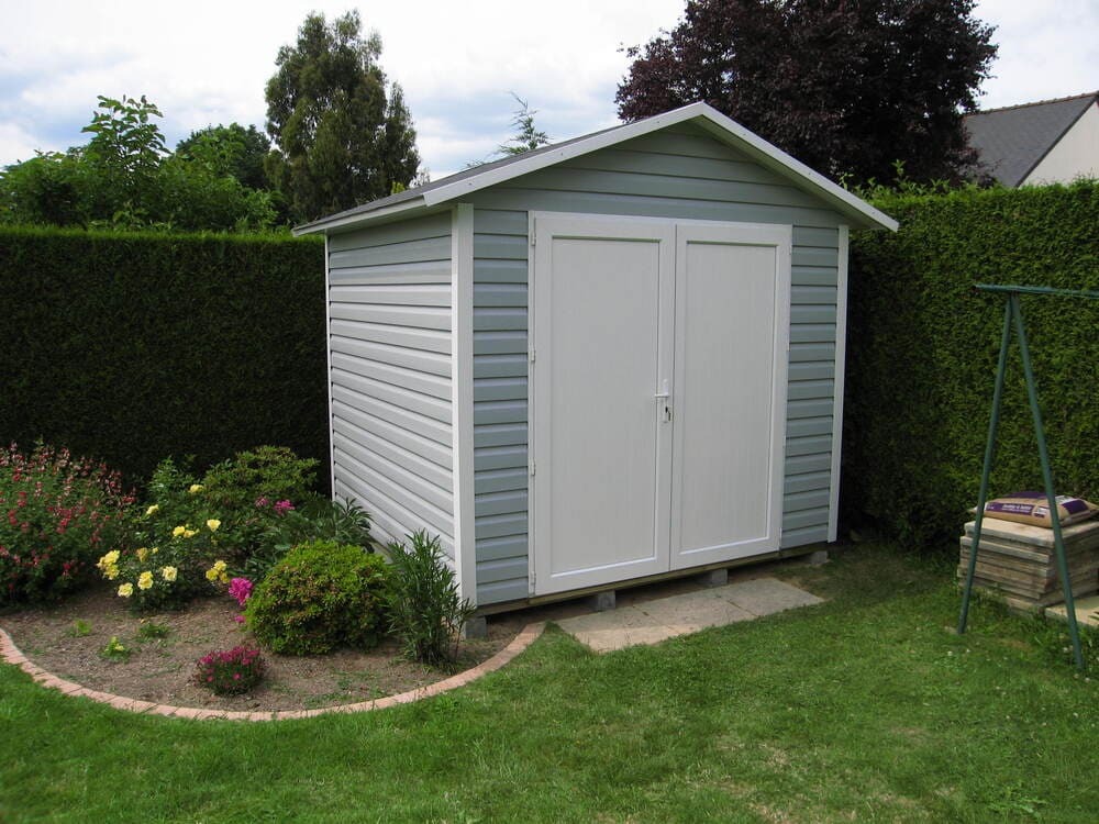 abri de jardin 5m pvc 2m57x2m05