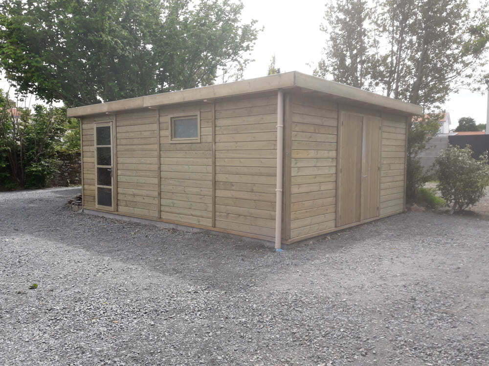 abri de jardin atelier 28m sans entretien 4m71x6m15