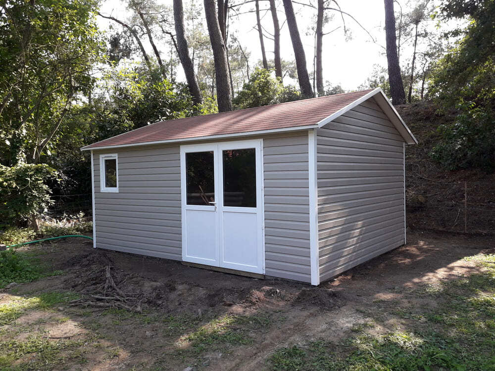 abri de jardin atelier prfabriqu 3m77x5m25