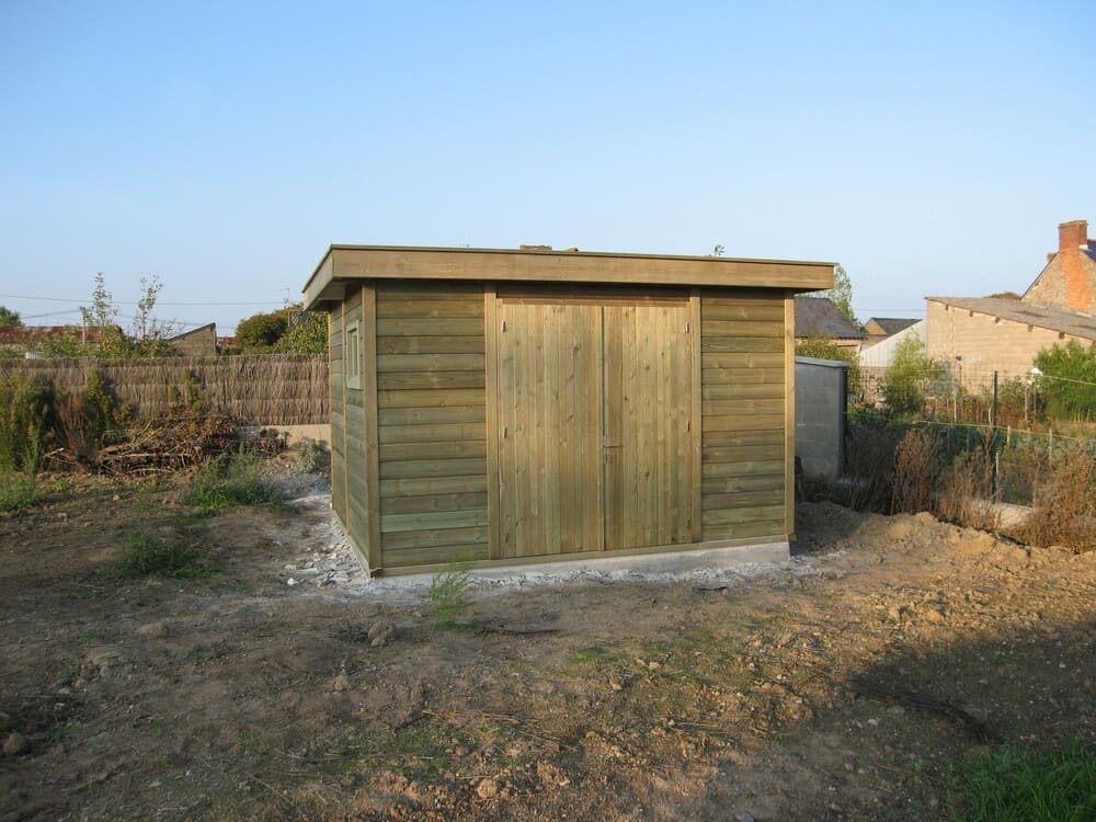 abri de jardin moderne 3m66x3m11