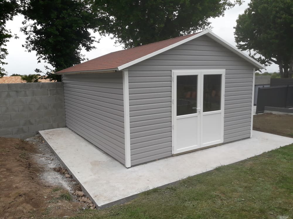 abri de jardin pvc 22m 4m17x5m25