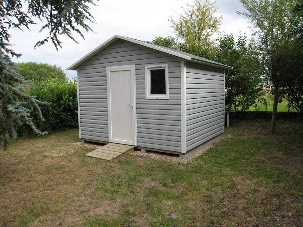 abri de jardin pvc 3m37x2m85