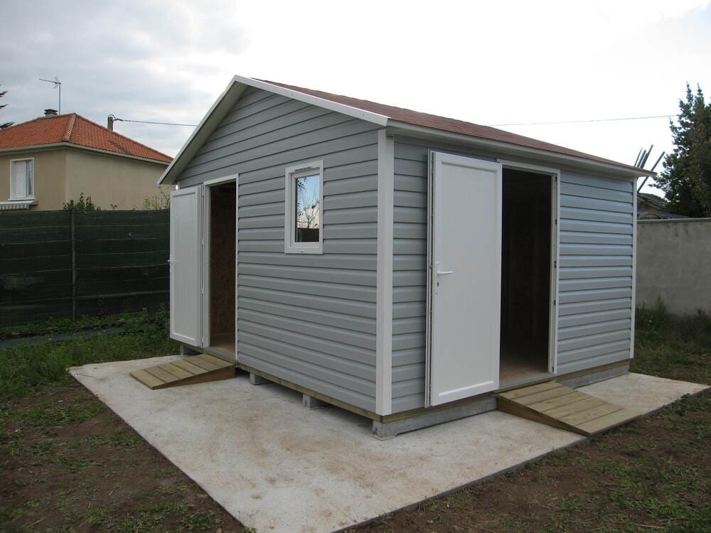 abri de jardin sur mesure 4m17x3m65