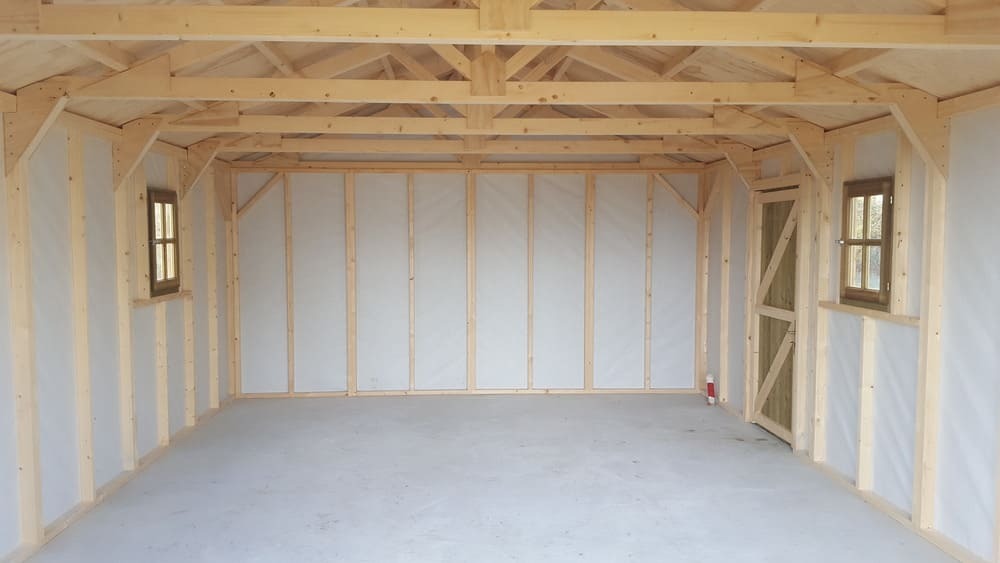 amnagement intrieur garage bois