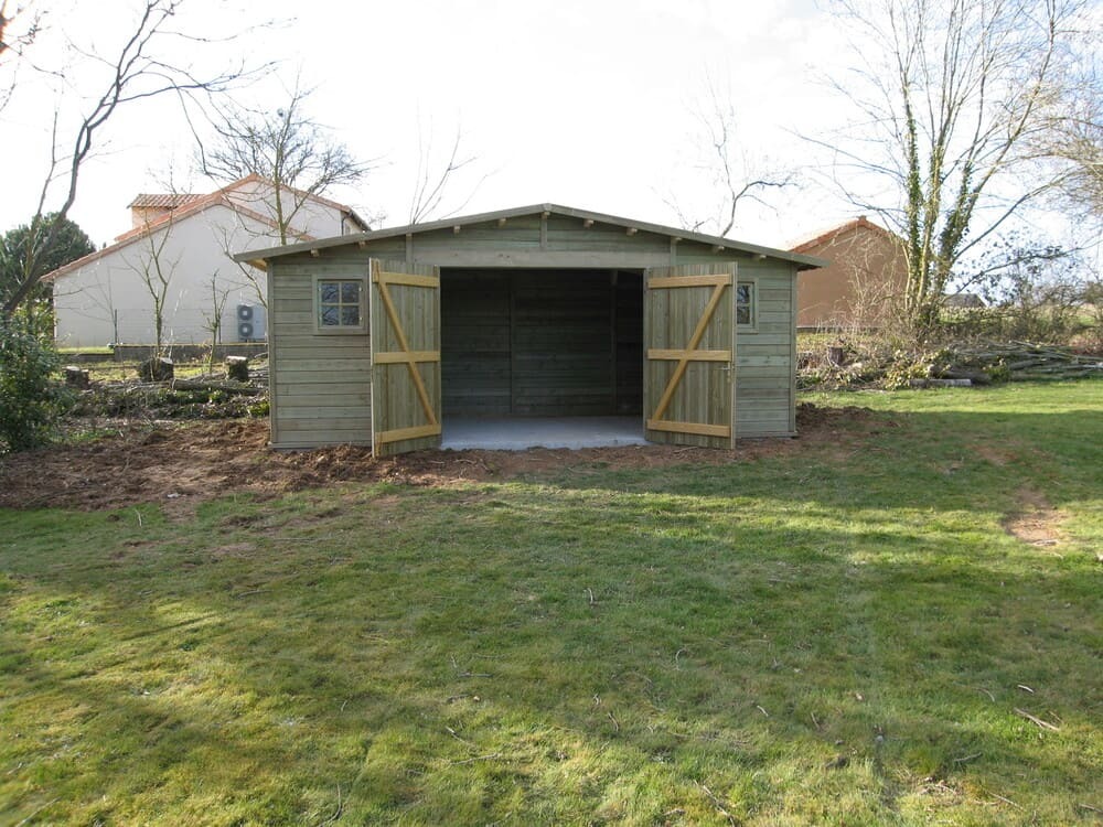 atelier bois 6m15x3m17