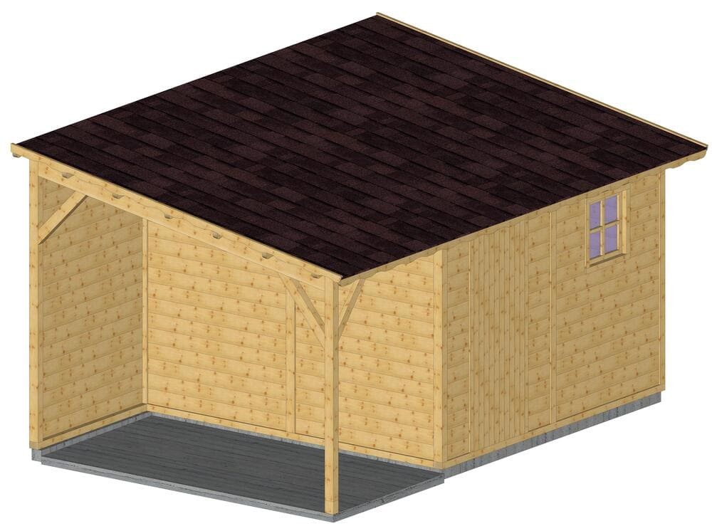 auvent + fermeture arrire