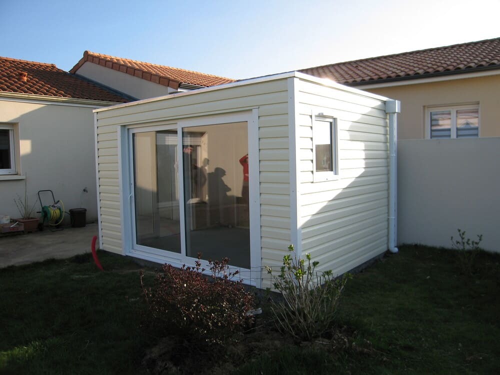 bureau de jardin prfabriqu 3m37x2m85