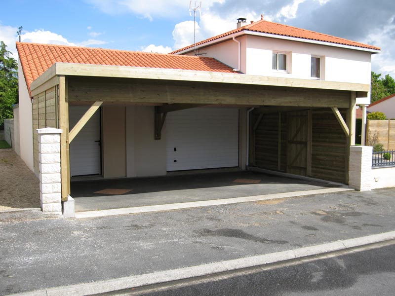 carport grande portée sur mesure 746x500