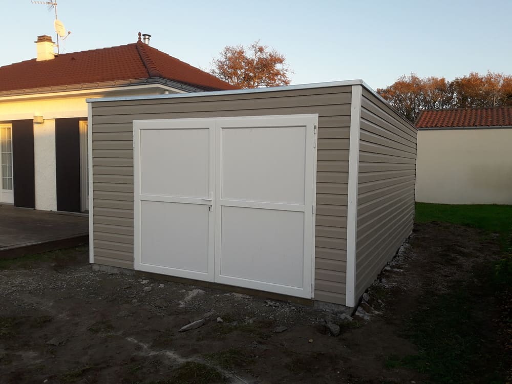 garage 20m toit plat 3m77x5m25