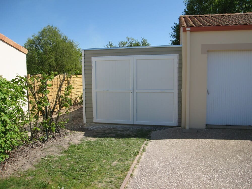 garage pvc sans entretien accol 2m97x5m25