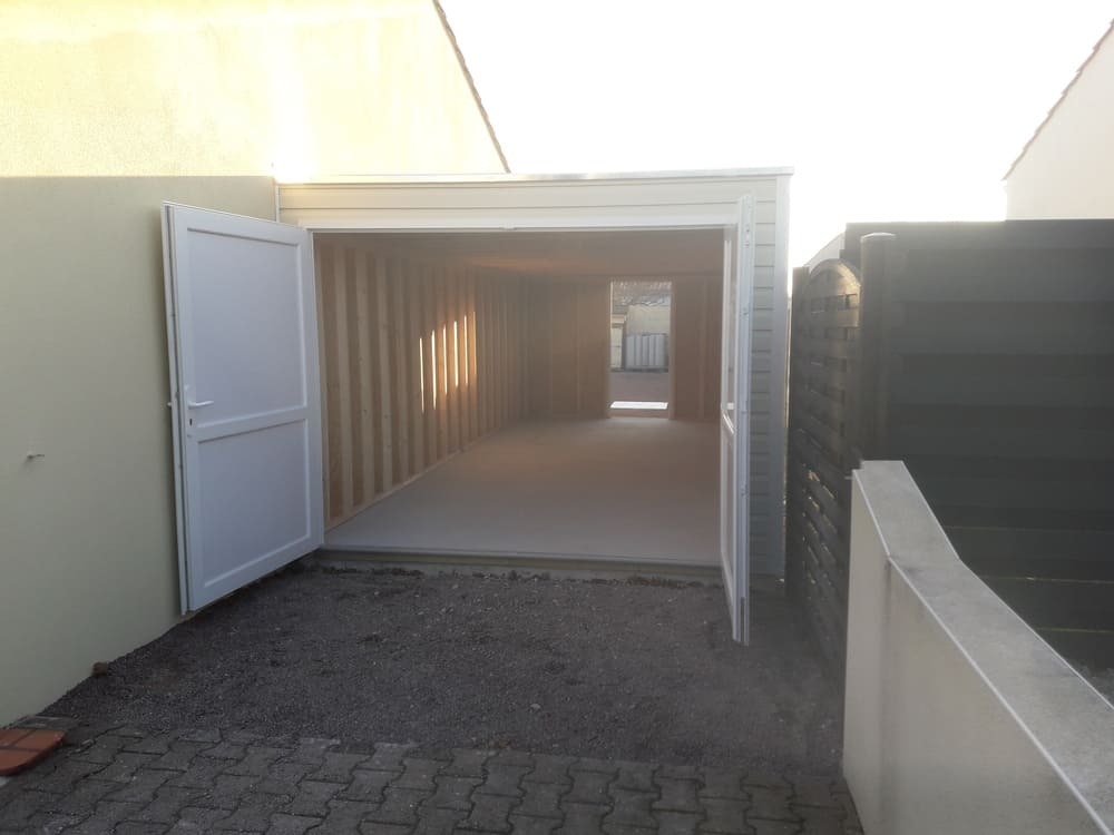 garage toit plat epdm 2m97x 7m25