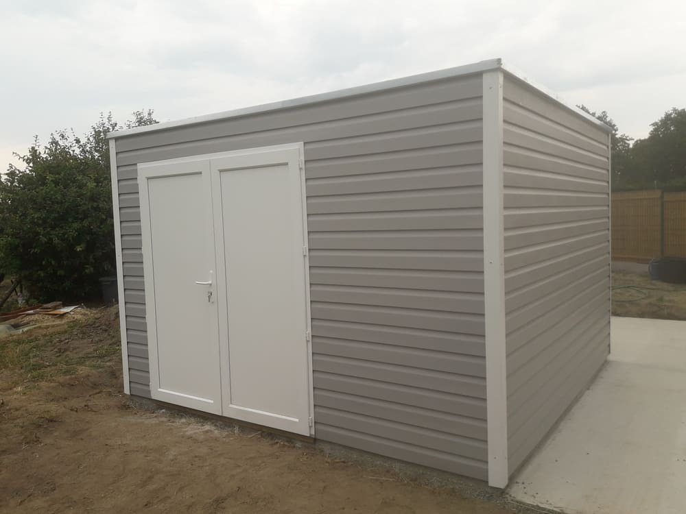 local de jardin toit plat epdm 10m 3m37x3m25