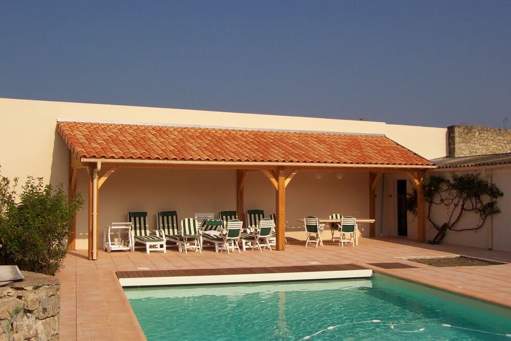pool house piscine 2m50x9m00