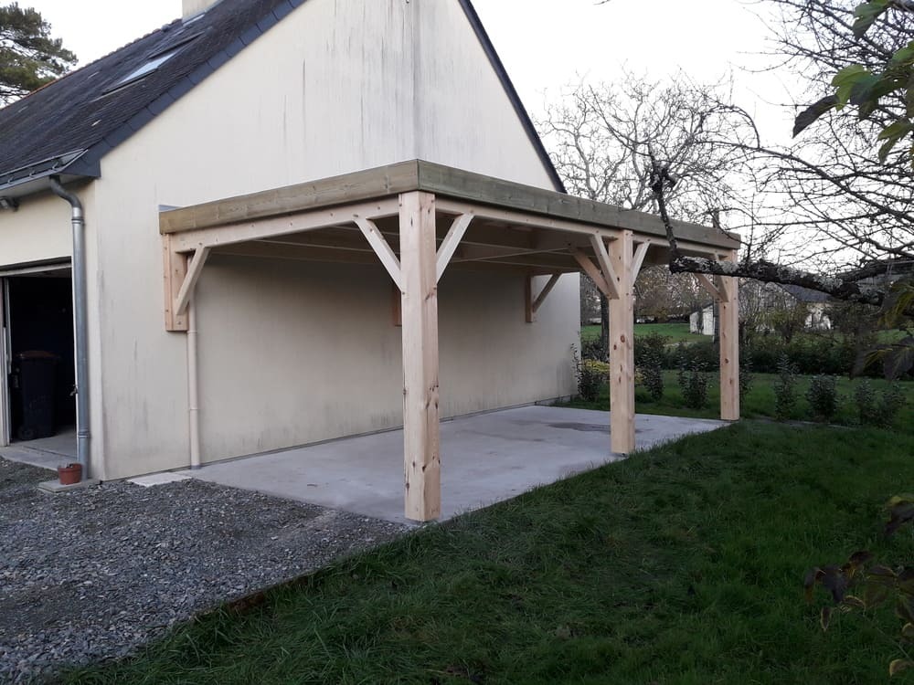 prau bois toit plat 320x620