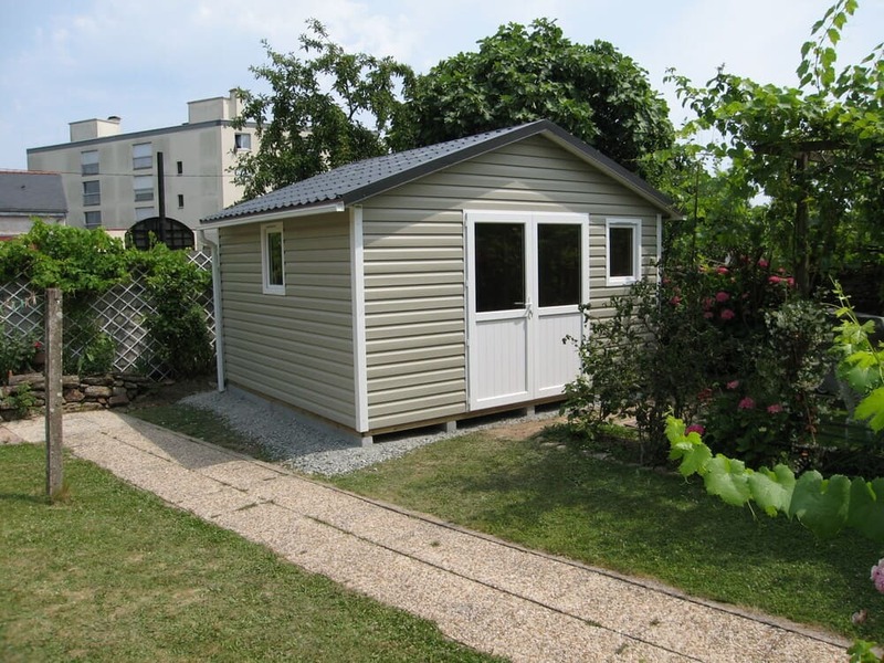 abri de jardin 15m prfabriqu sans entretien 4m17x3m65