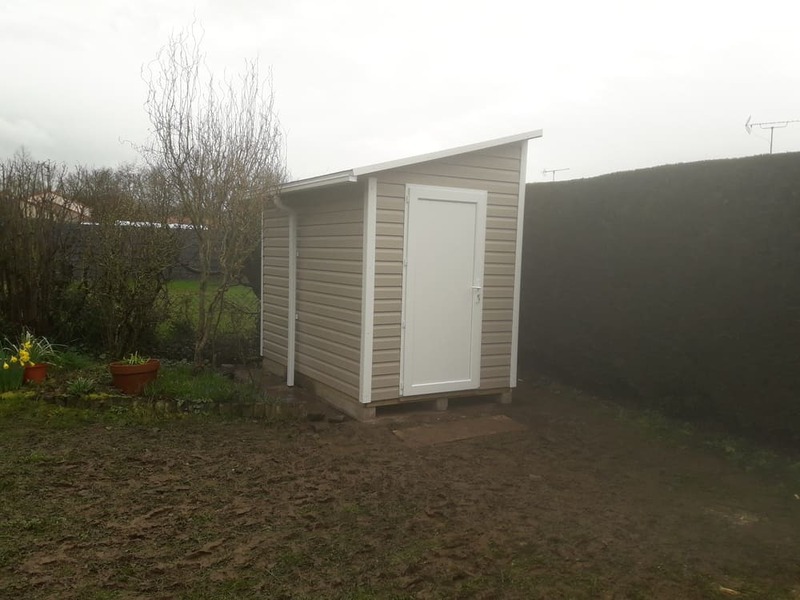 abri de jardin 5m, 1m77x2m85