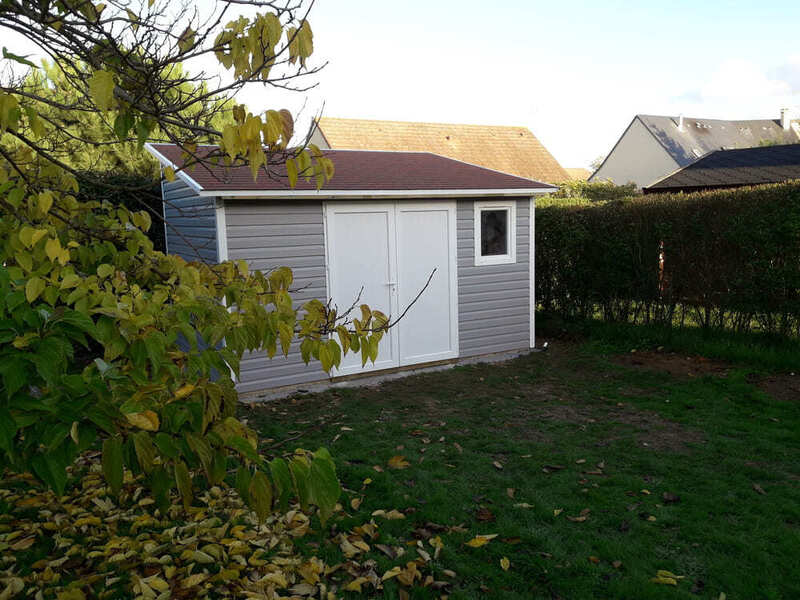 abri de jardin atelier pvc 2m97x4m05