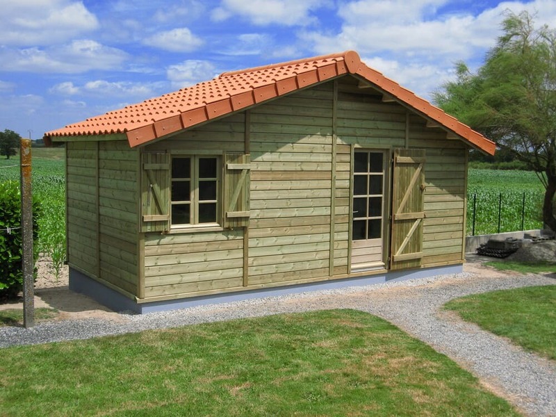 annexe de jardin 20m 6m15x3m17
