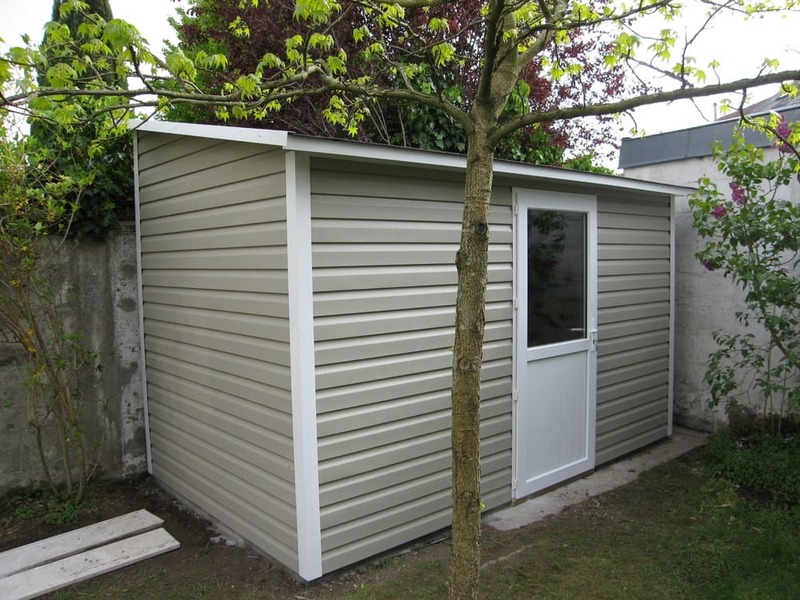 cabane de jardin pvc 10m, 2m57x3m65