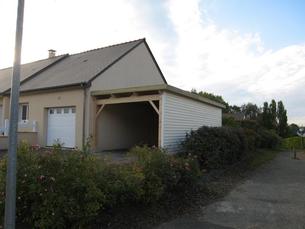 carport avec bardage vinyle