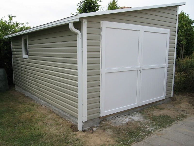 garage 1 pente pvc sans entretien