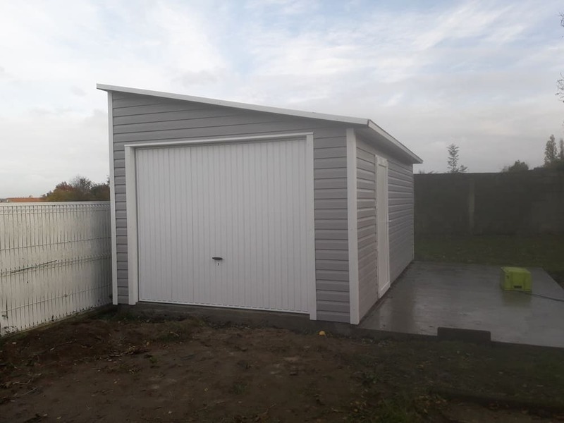 garage ossature bois 20m