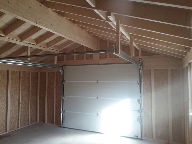garage prfabriqu en ossature bois