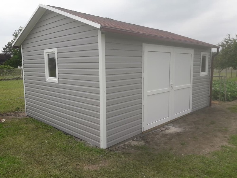 garage tondeuse auto porte 20m sans entretien 3m77x5m25