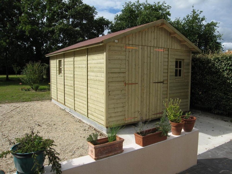grand abri bois 3m19x5m29