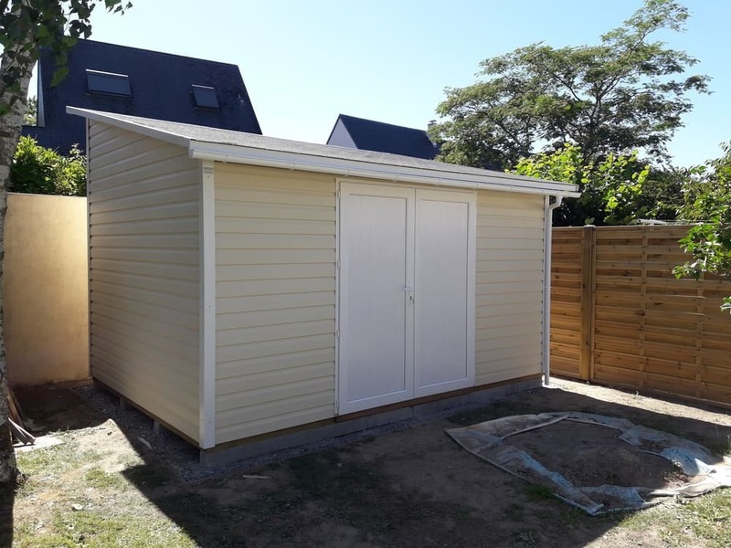 local de rangement pvc 2m97x4m05